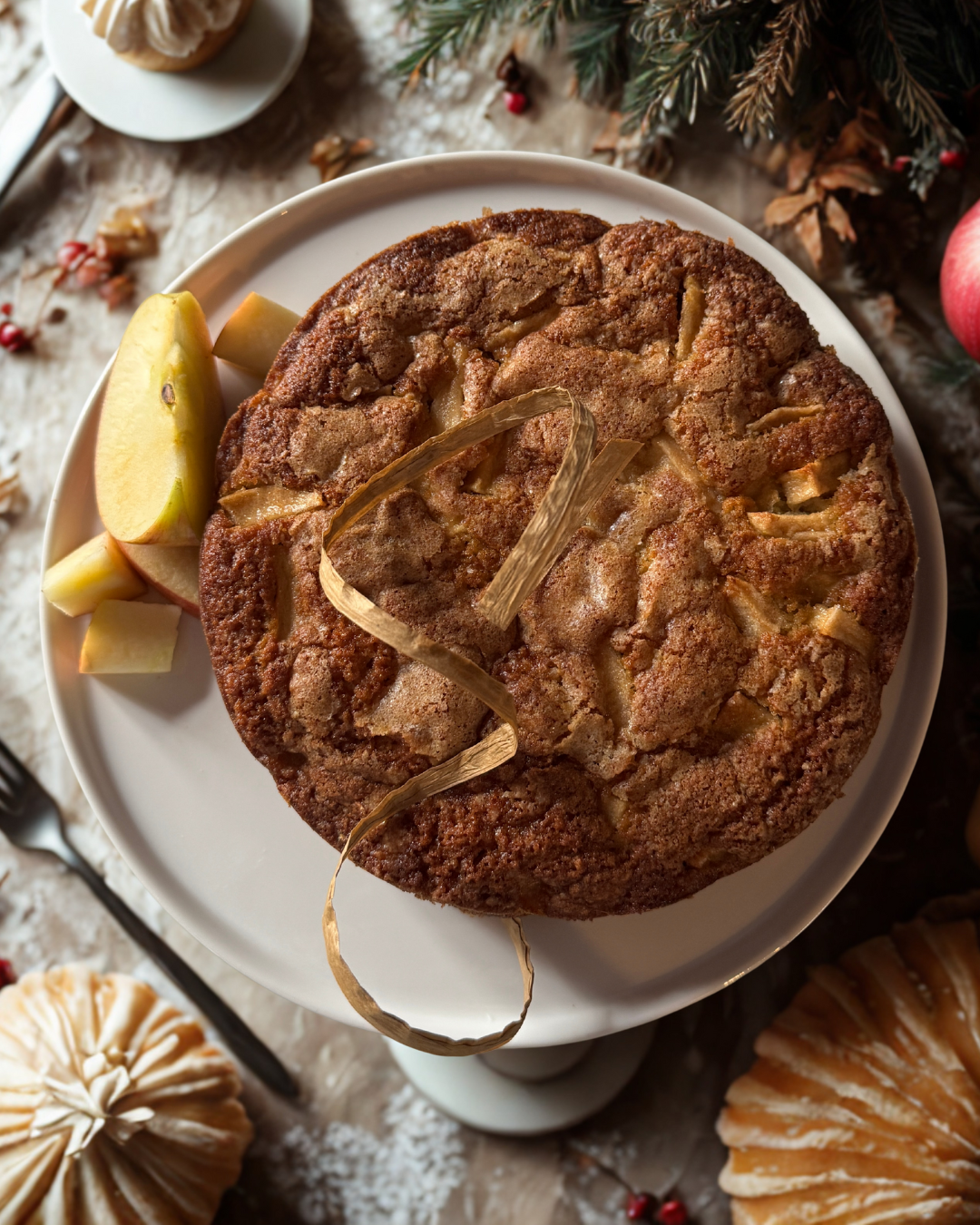 French Apple Tart – Serves 8–10