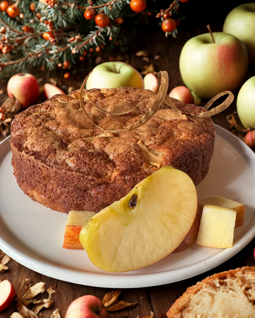 French Apple Tart – Serves 8–10