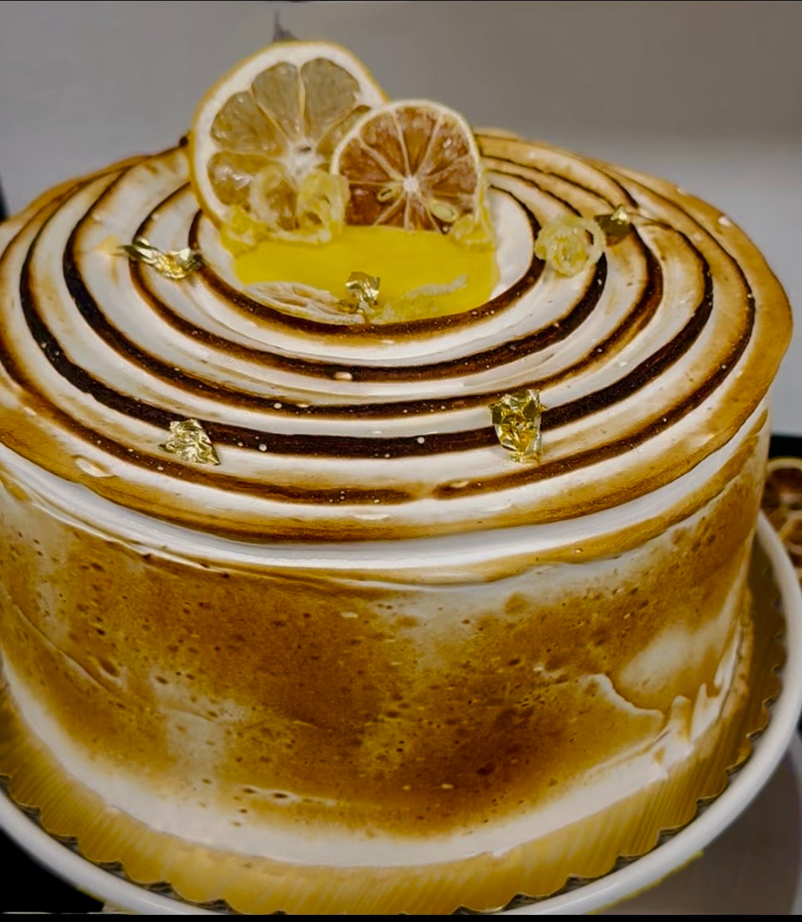 Lemon Meringue Cake