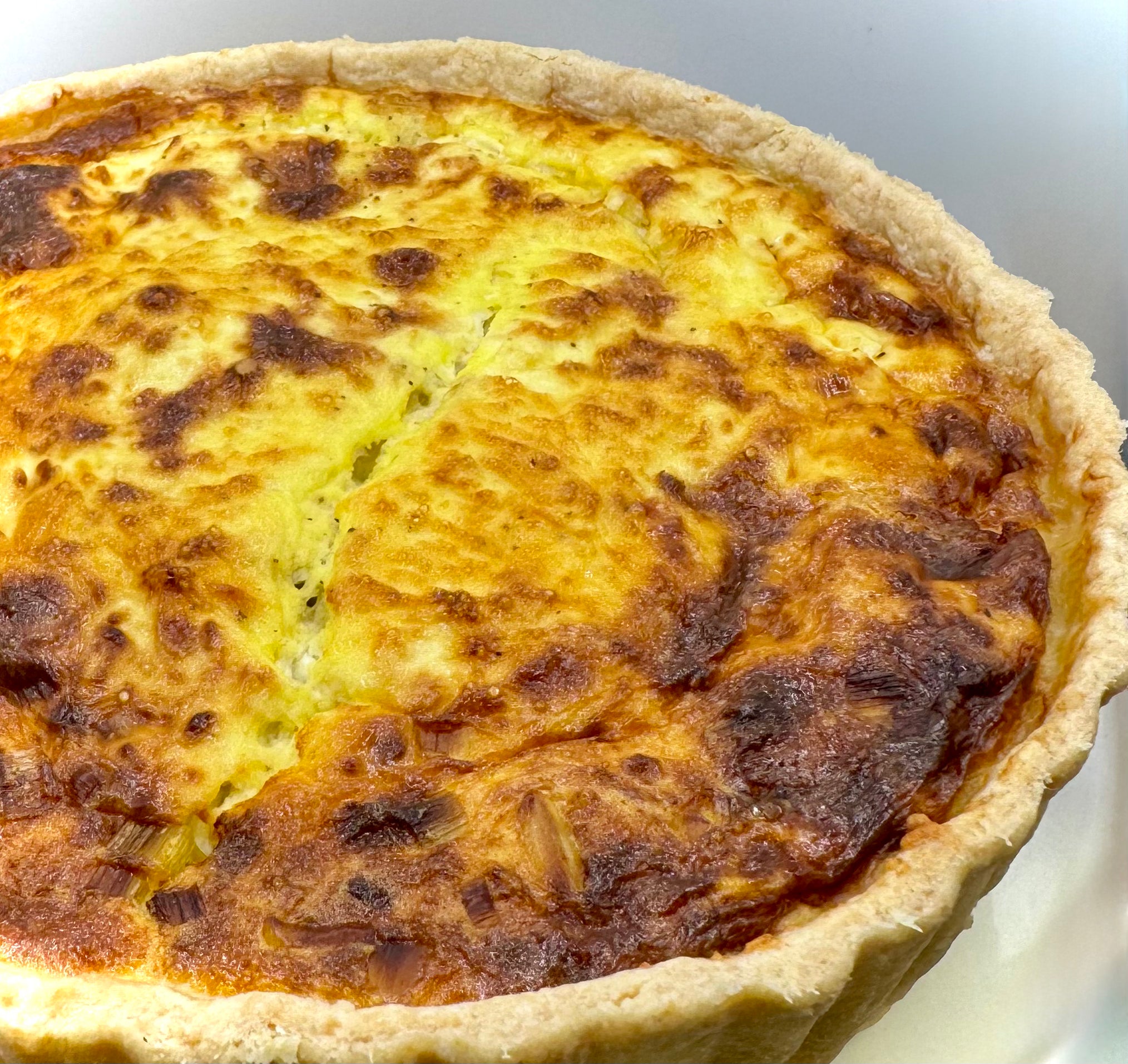 Quiche – 9” Deep Dish (Serves 8–10)