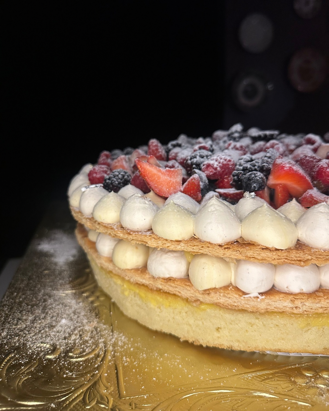 Custom Order - Mille-Feuille Wedding Cake