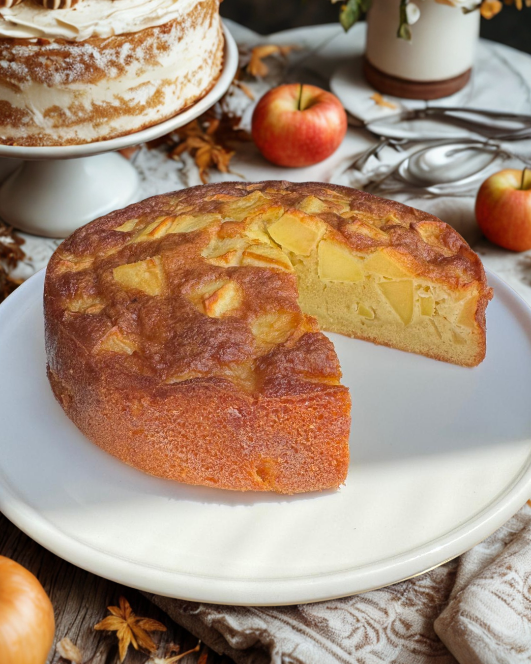 French Apple Tart – Serves 8–10